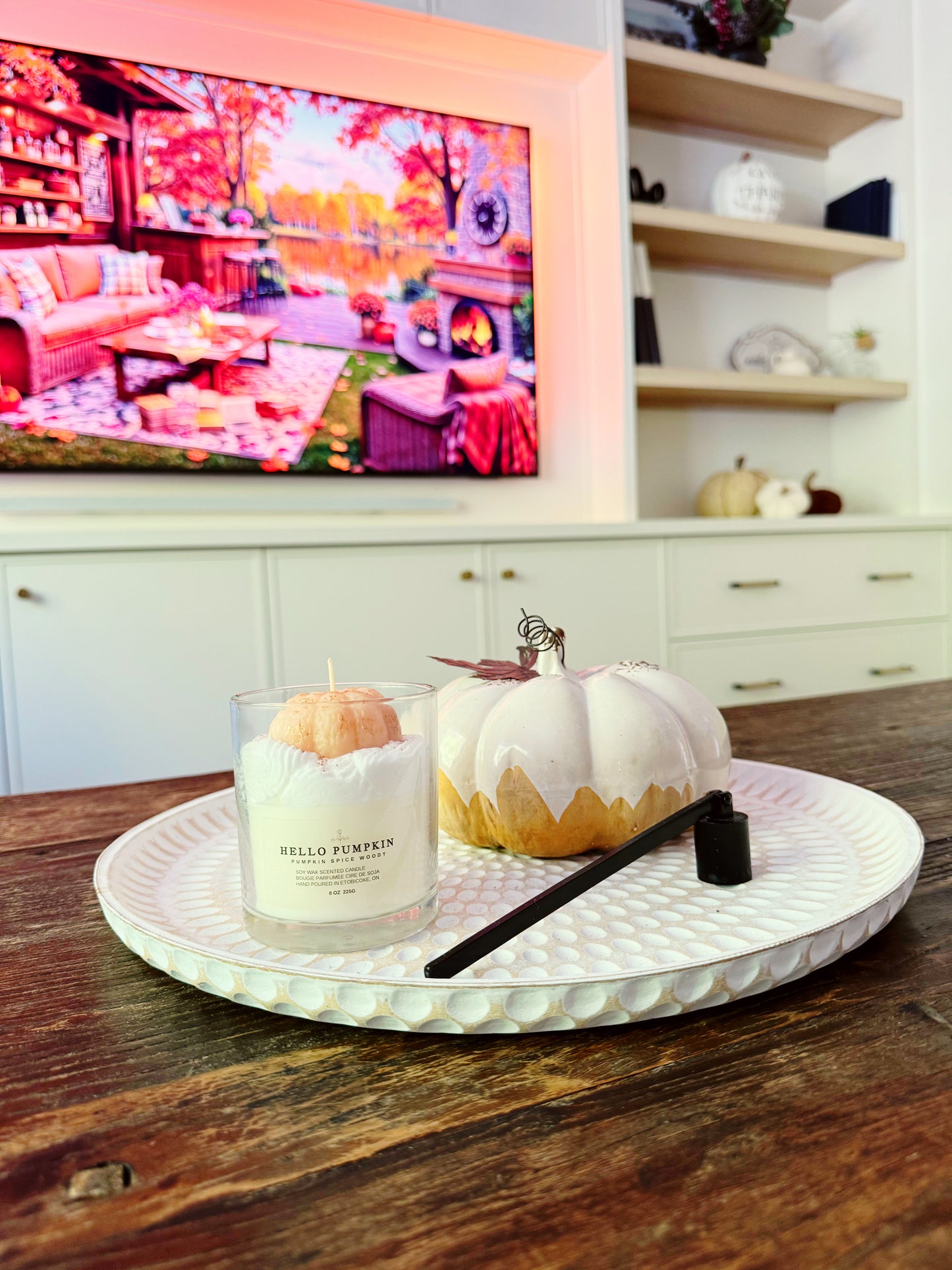 Hello Pumpkin Candle