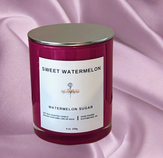 Sweet watermelon candle