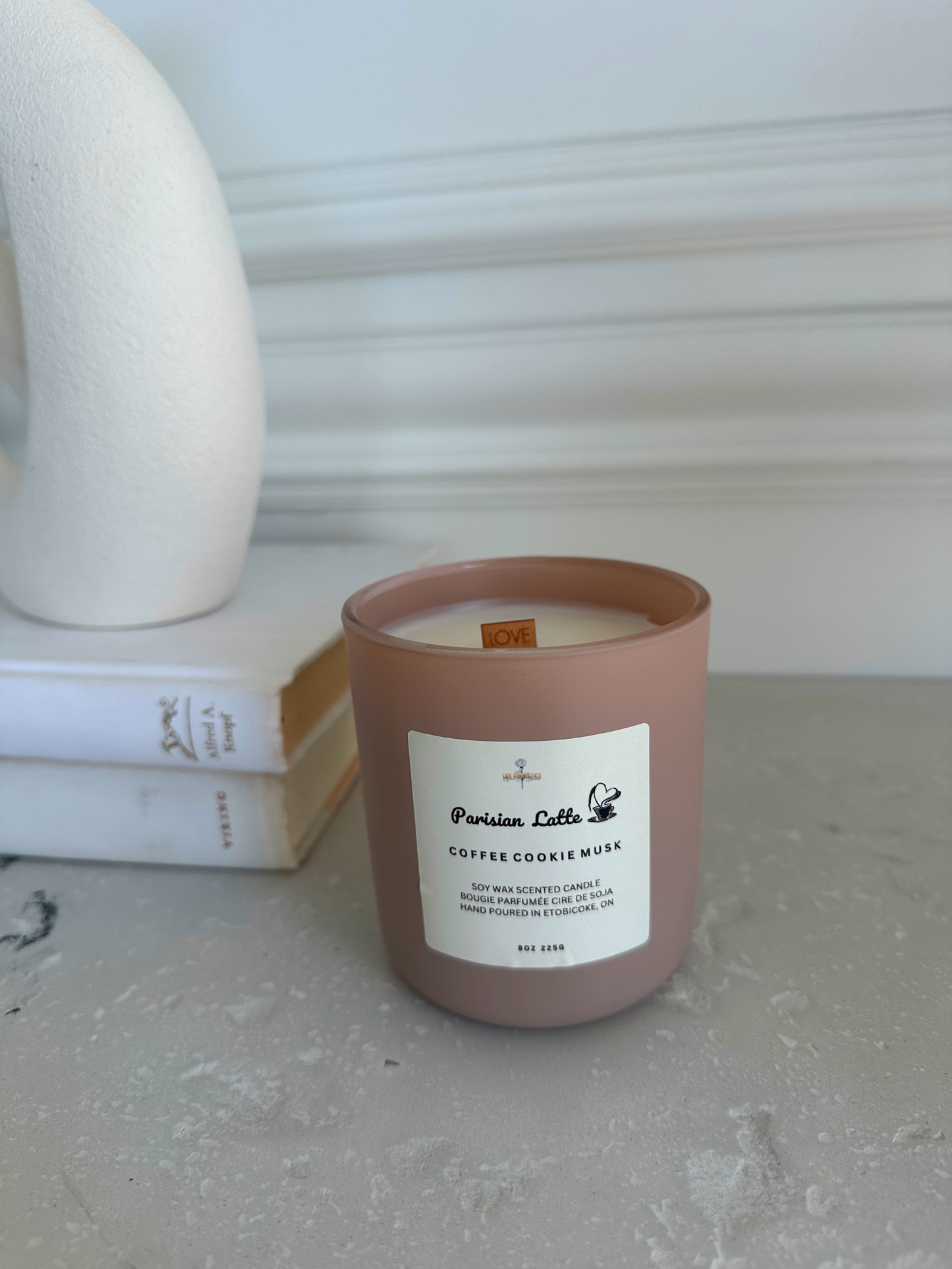 Parisian Latte Candle