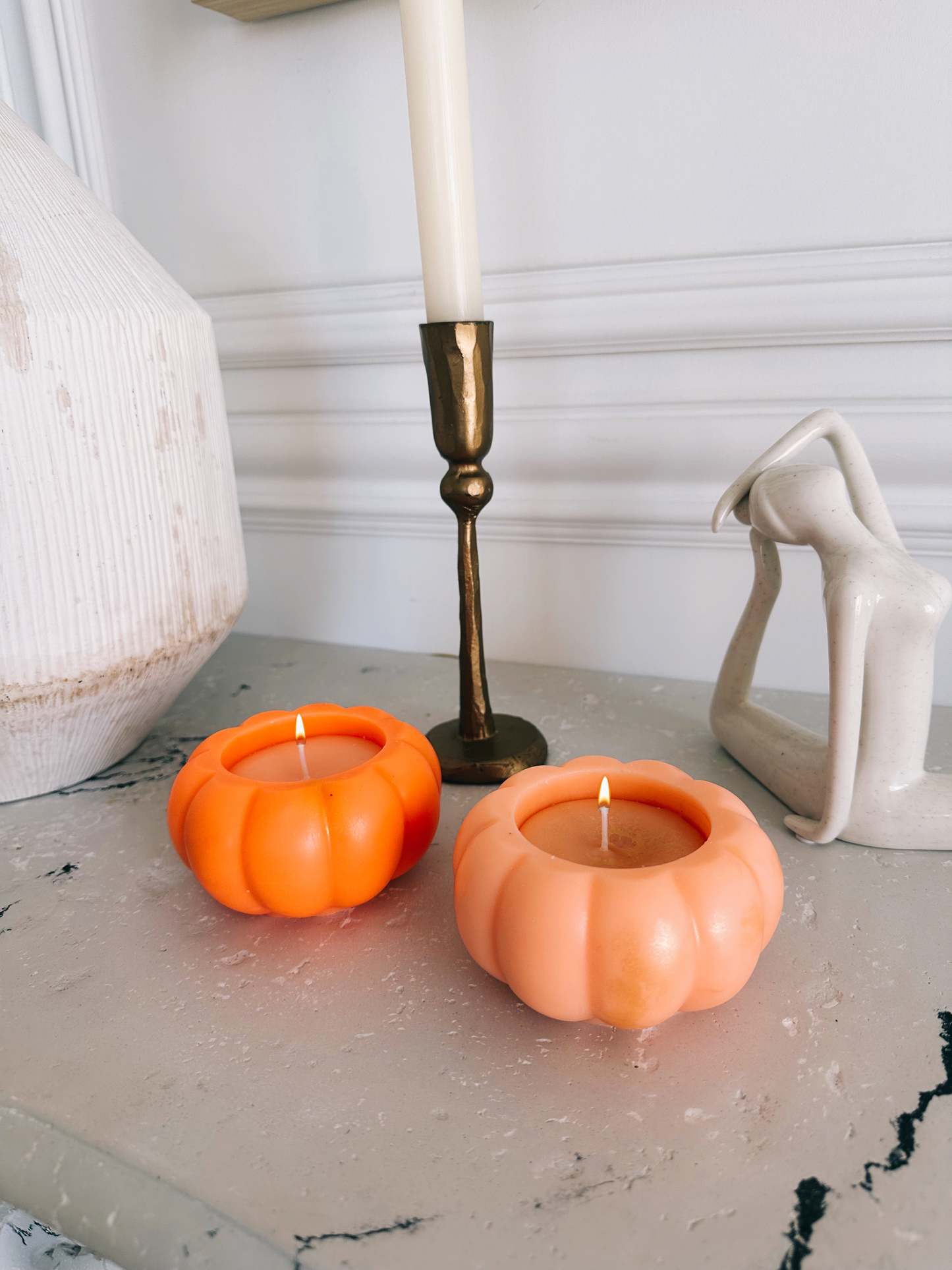 Pumpkin Decor Candle