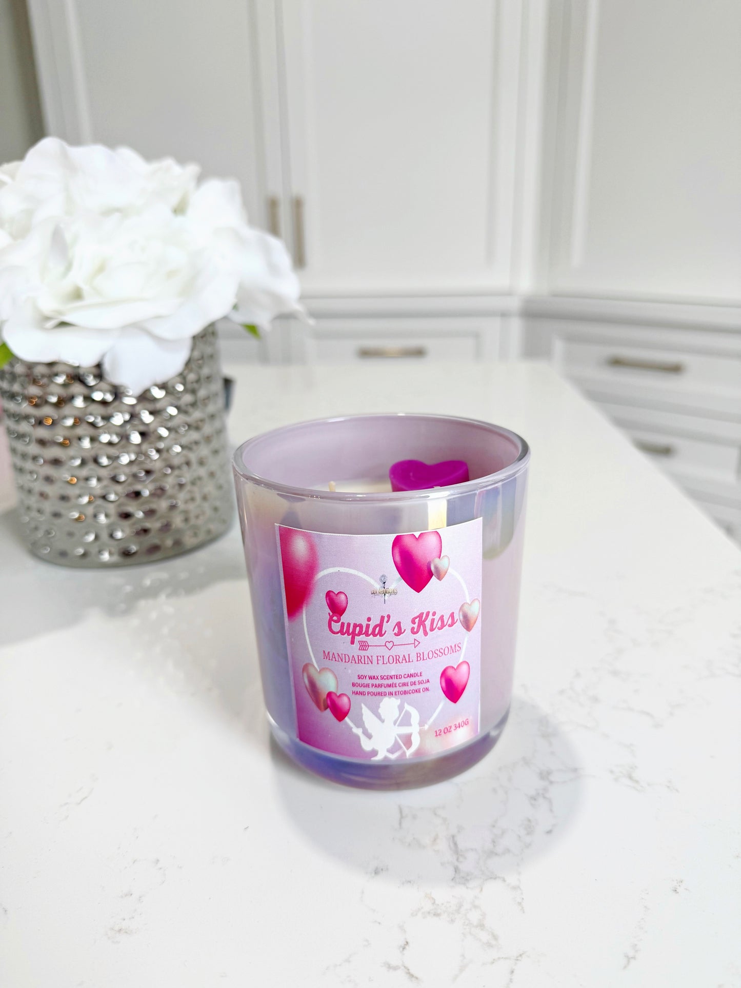 Cupid's Kiss Candle