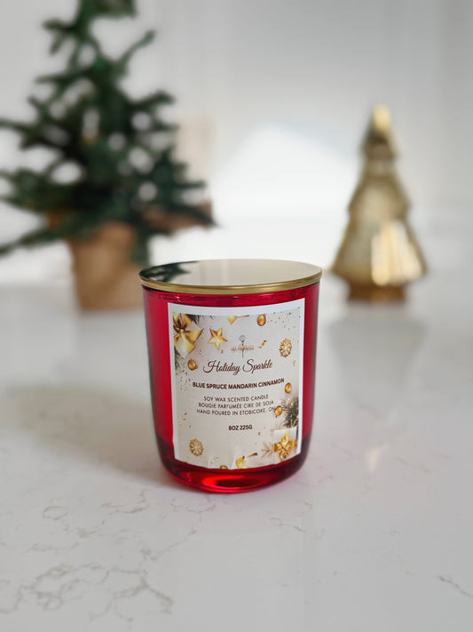 Holiday Sparkle Candle