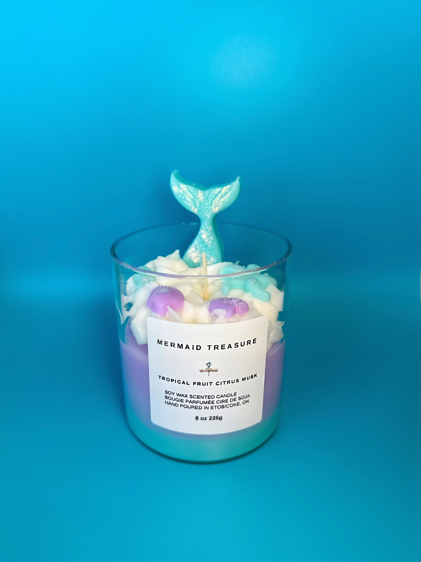 Mermaid Treasure Candle