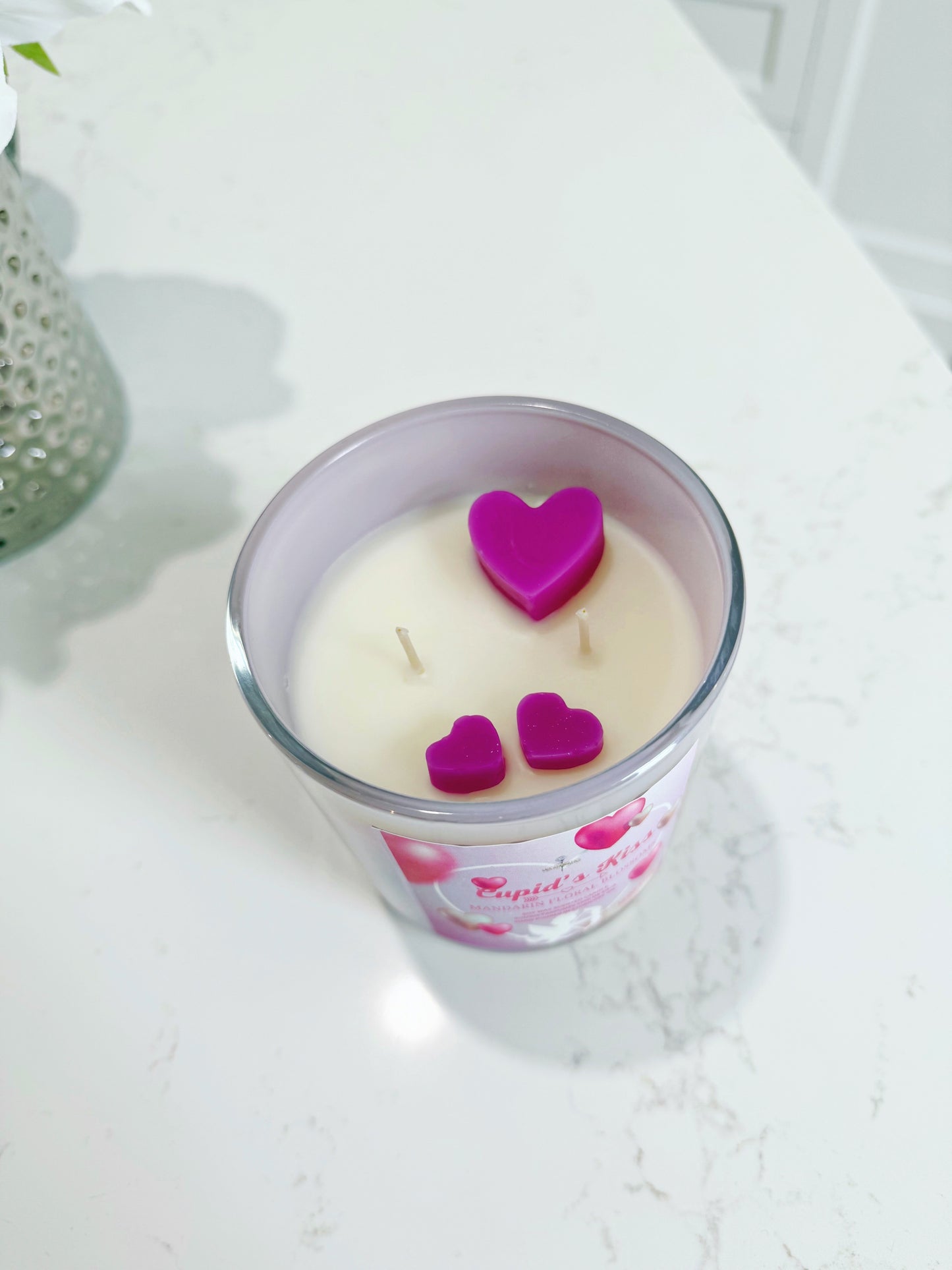 Cupid's Kiss Candle