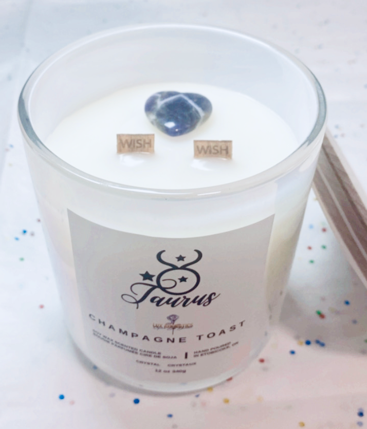 Taurus Candle