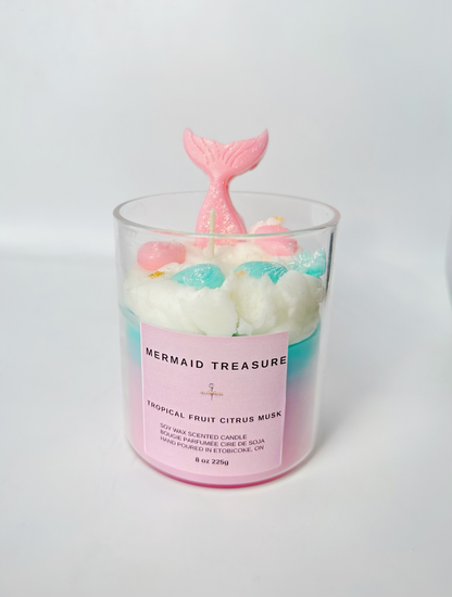 Mermaid Treasure Candle