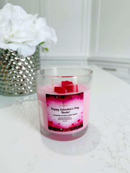 Happy Galentine's Day Bestie Candle