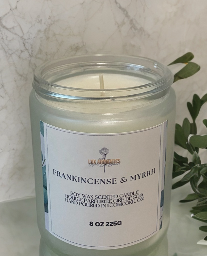 Frankincense & Myrhh Candle