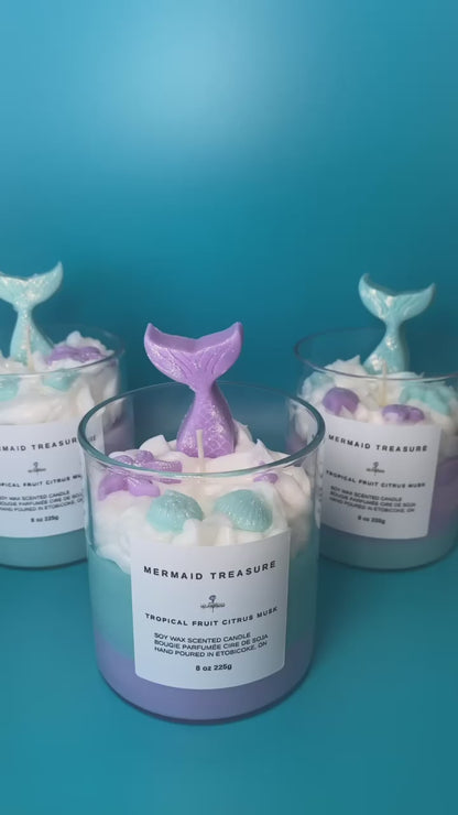 Mermaid Treasure Candle