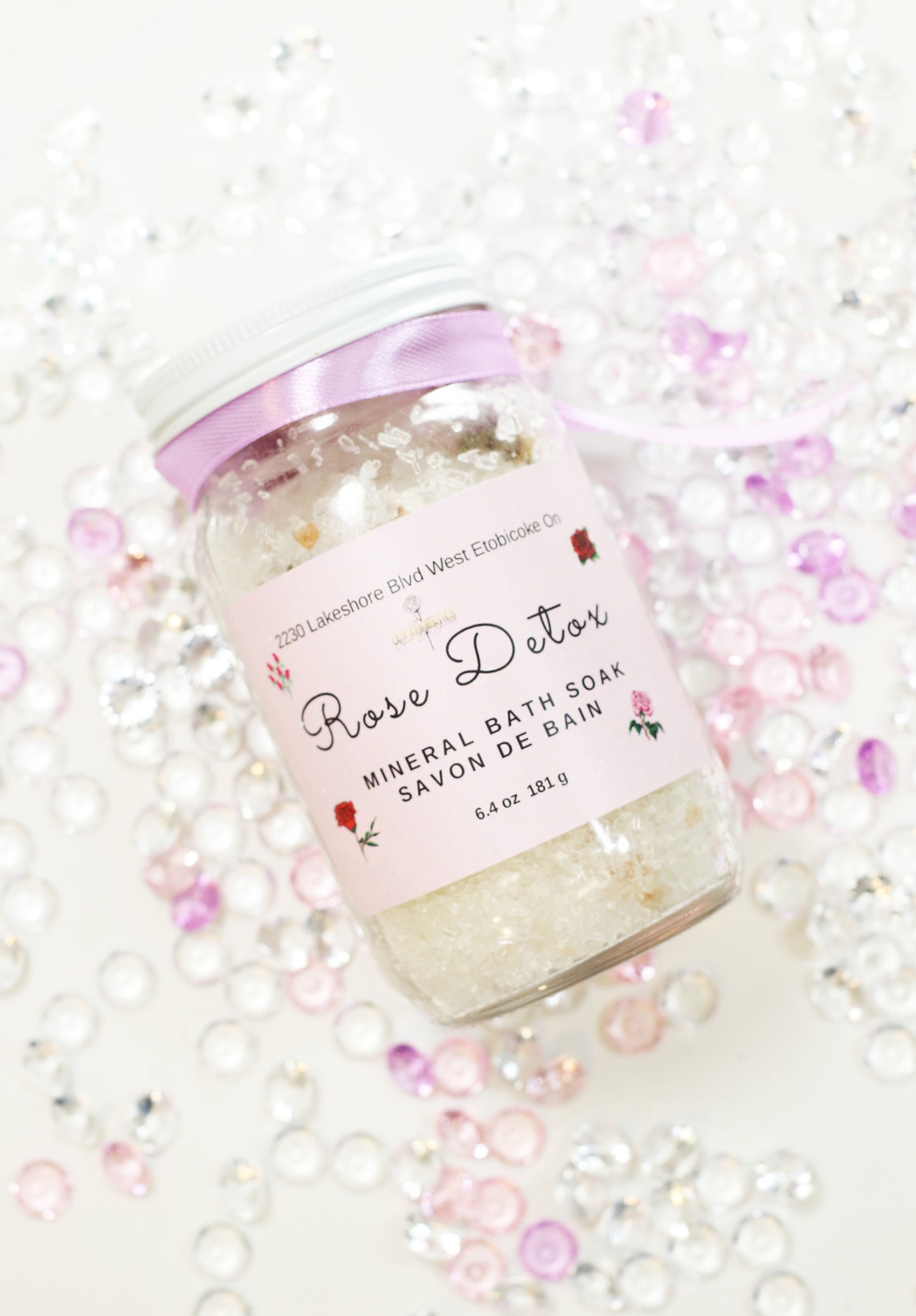 Rose Detox-Bath soak. Our synergy blends are formulated to work perfectly together, to assist in relaxing the body and mind, to provide a sense of well-being!